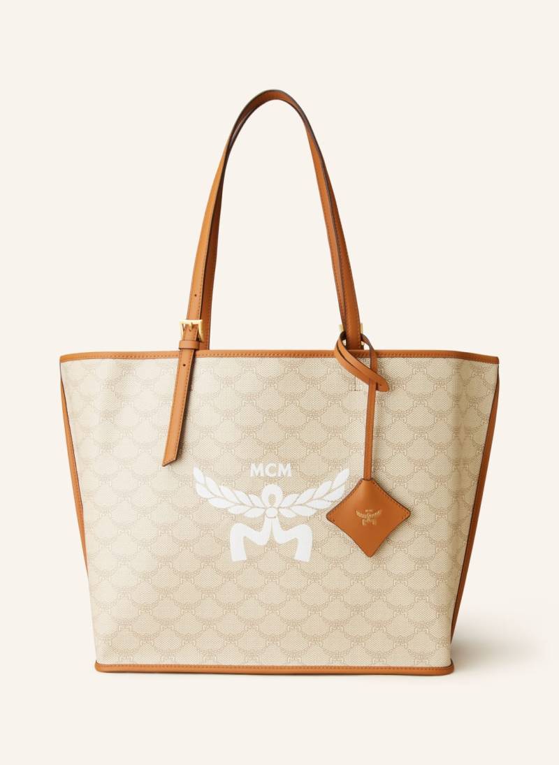 Mcm Shopper Lauretos Medium beige von MCM