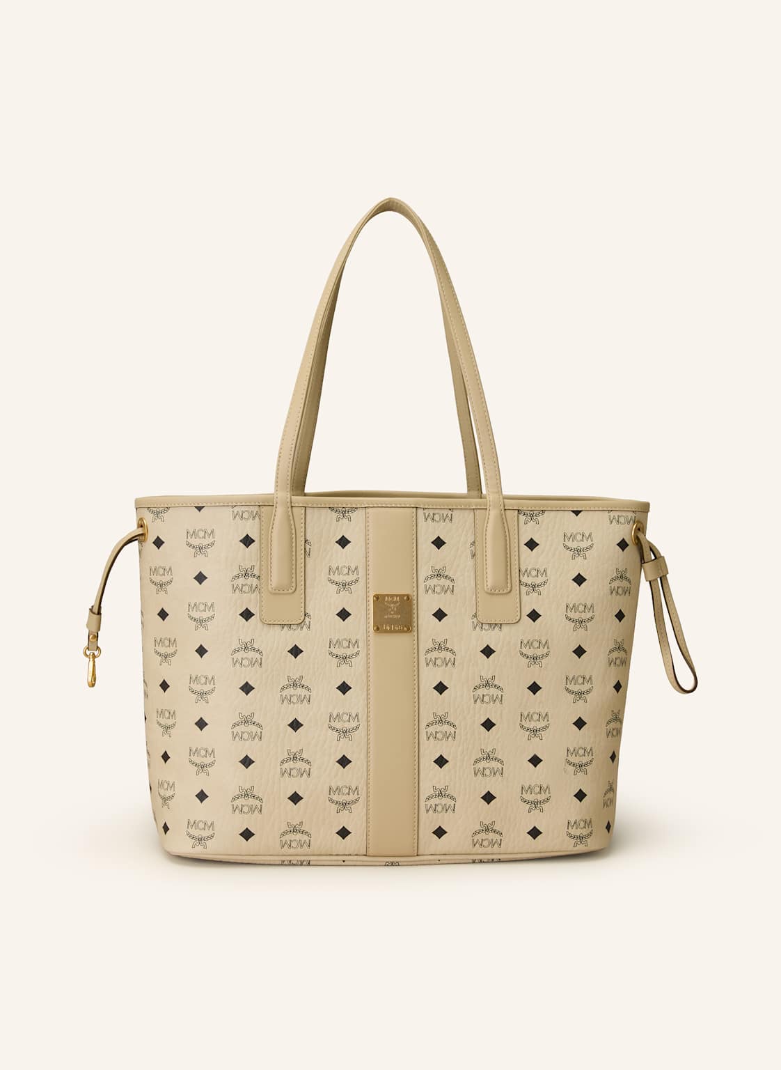 Mcm Shopper Liz Medium Zum Wenden Mit Pouch beige Mcm Shopper Liz Medium Zum Wenden Mit Pouch beige von MCM