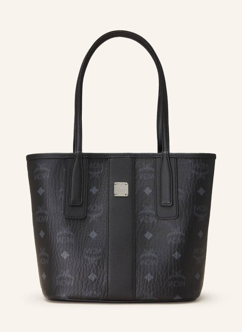 Mcm Shopper Liz Mini Zum Wenden schwarz von MCM