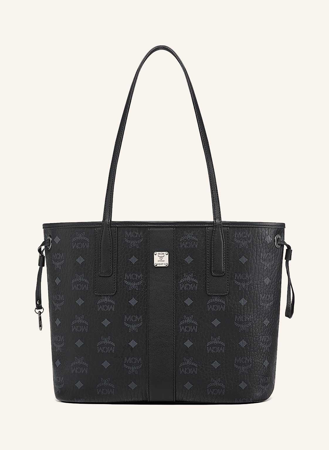 Mcm Shopper Liz Small Zum Wenden Mit Pouch schwarz von MCM