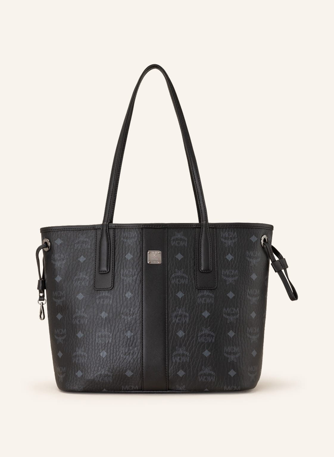 Mcm Shopper Liz Small Zum Wenden Mit Pouch schwarz von MCM