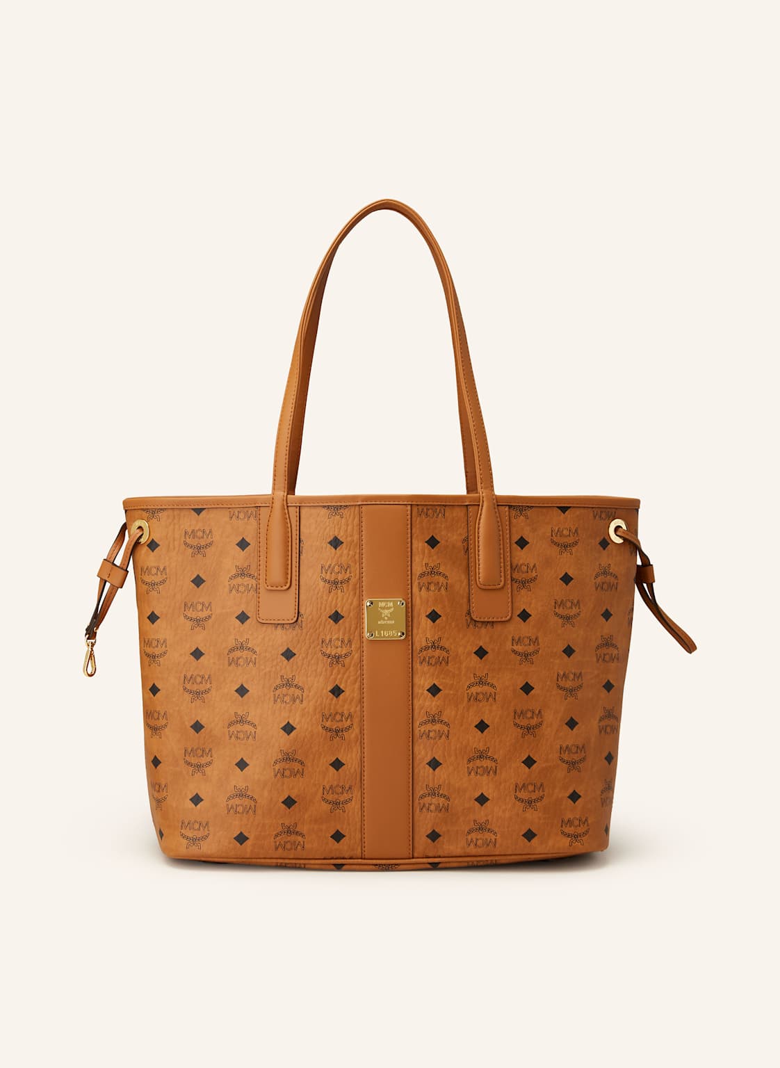 Mcm Shopper Liz Medium Zum Wenden braun von MCM