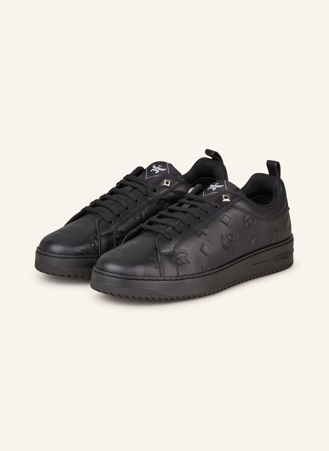 Mcm Sneaker Neo Drby schwarz von MCM