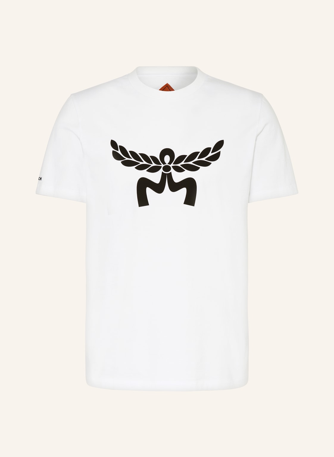 Mcm T-Shirt Laurel schwarz von MCM