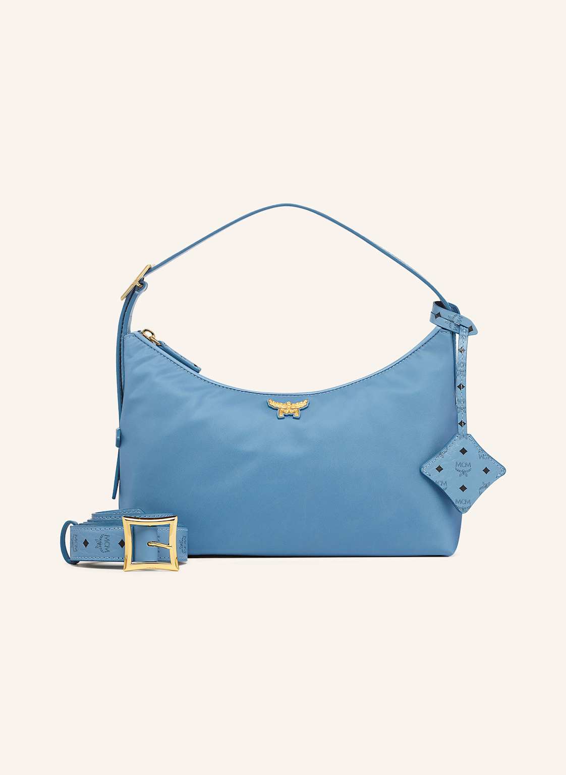 Mcm Umhängetasche Aren Small blau Mcm Umhängetasche Aren Small blau von MCM