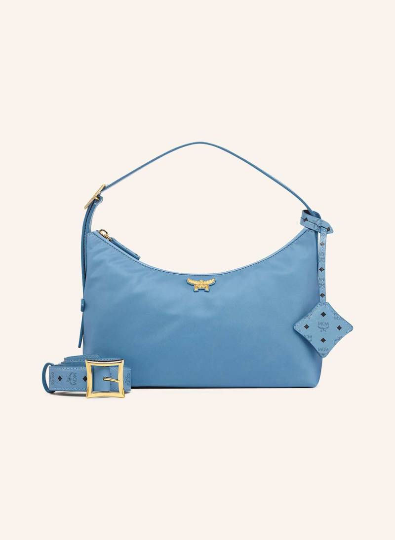 Mcm Umhängetasche Aren Small blau von MCM