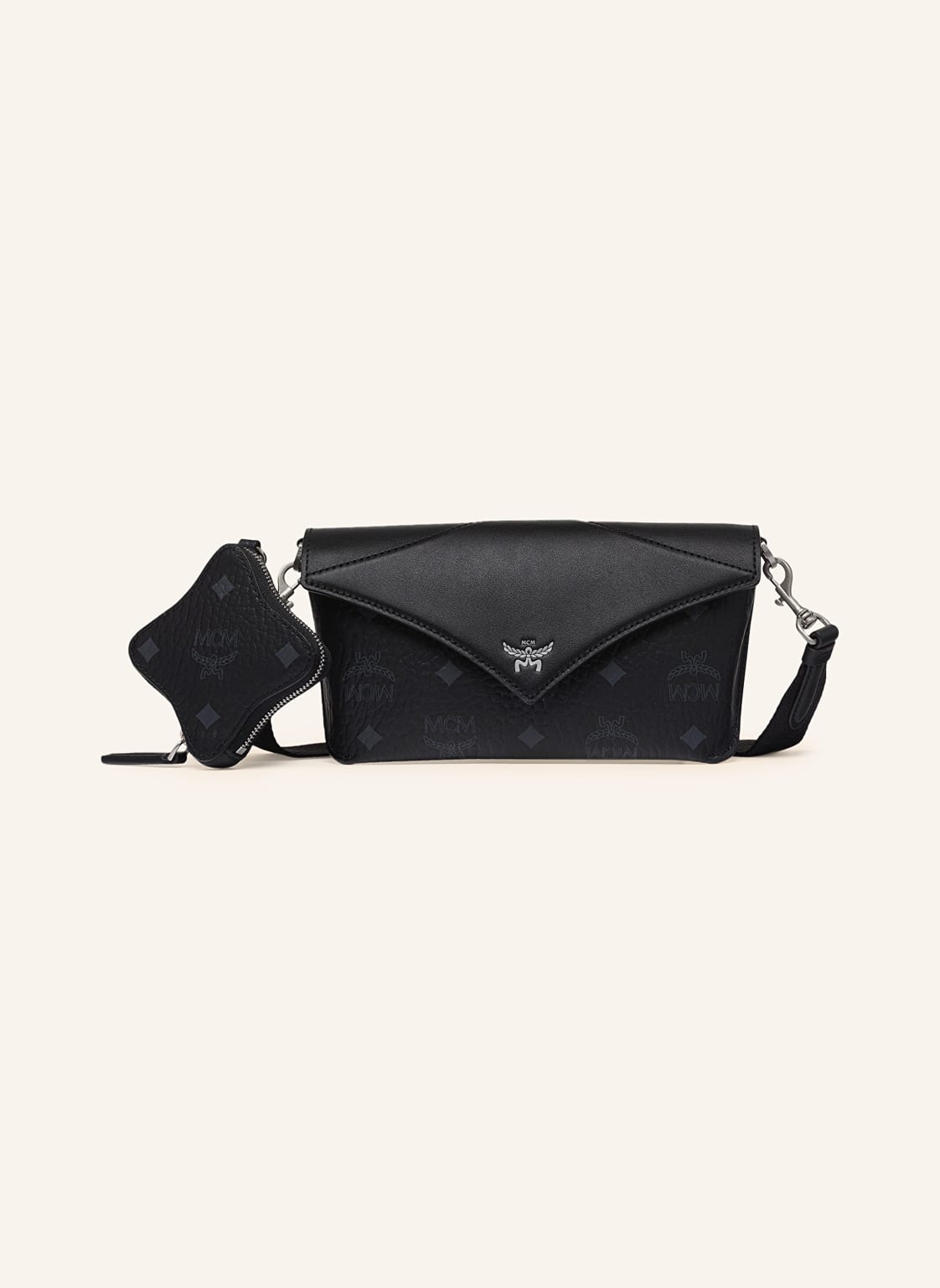 Mcm Umhängetasche Diamond Vi Mit Pouch schwarz von MCM