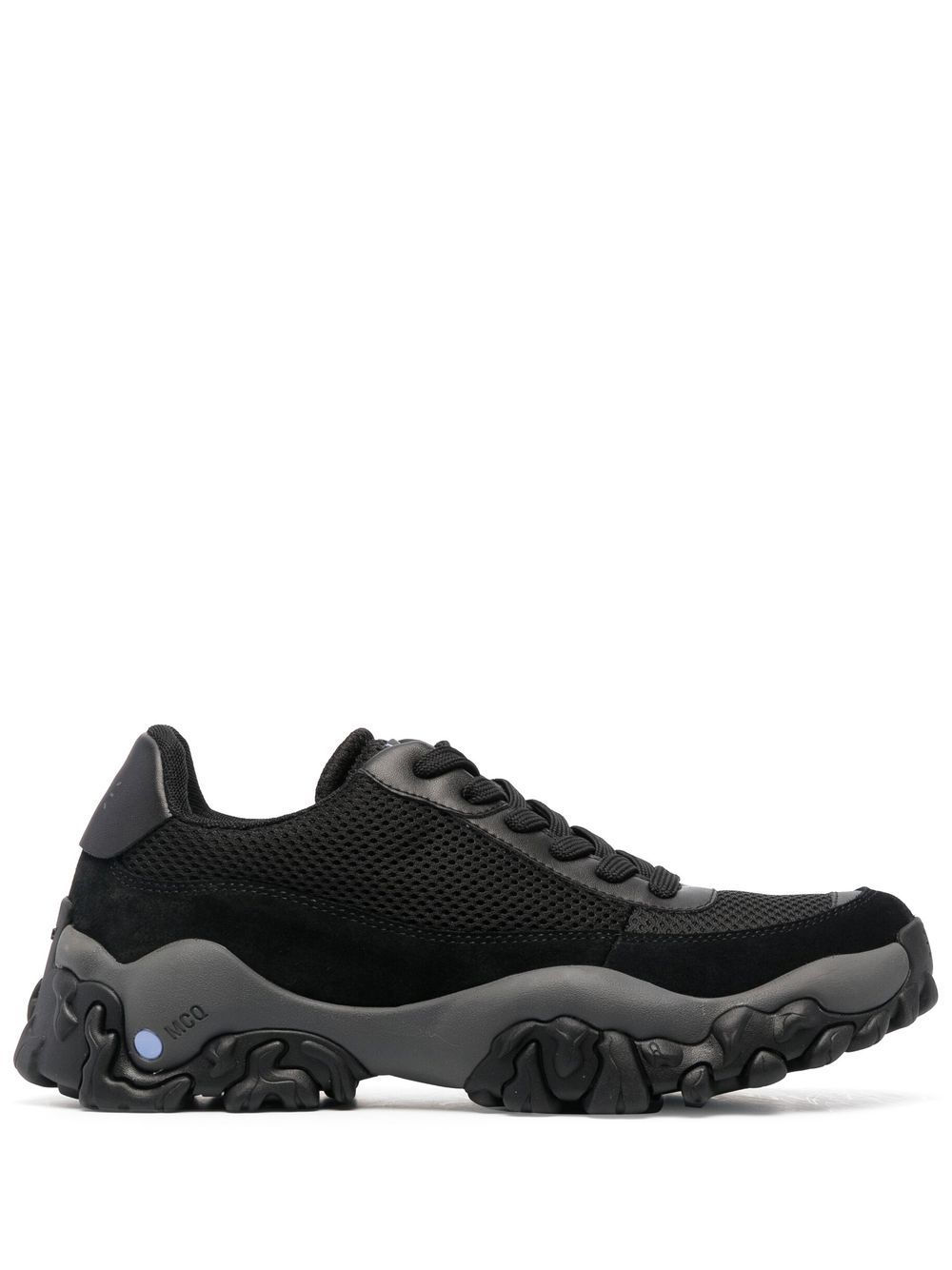 MCQ Crimp low-top sneakers - Black von MCQ