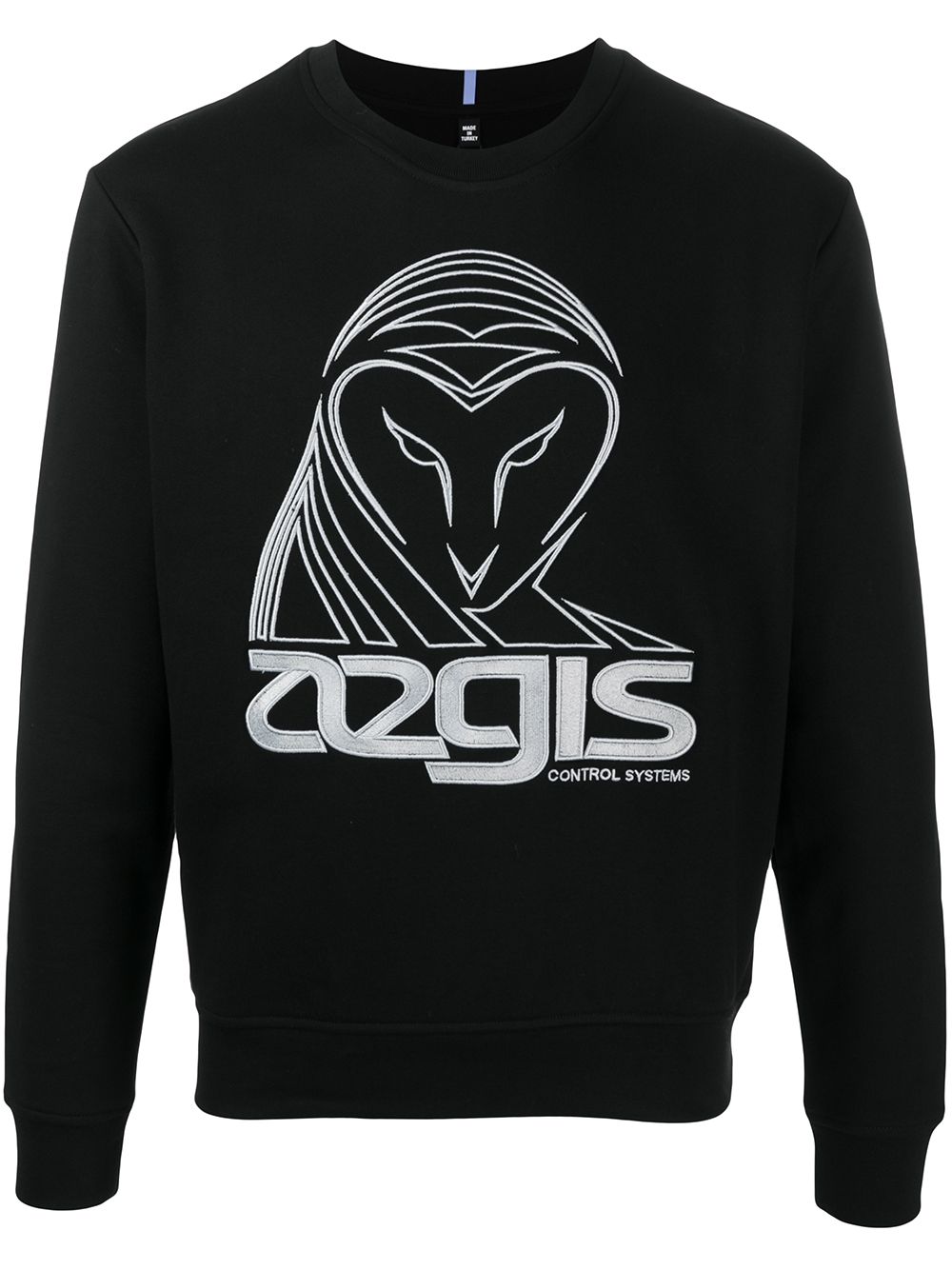 MCQ embroidered owl sweatshirt - Black von MCQ