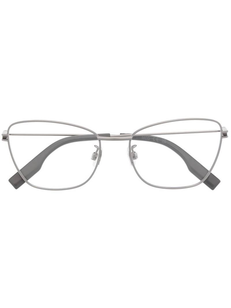 MCQ silver-tone cat eye glasses von MCQ