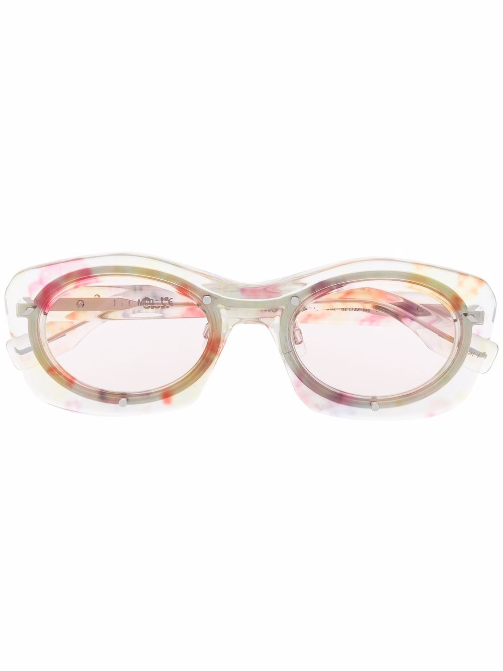 MCQ transparent round-frame sunglasses - Pink von MCQ