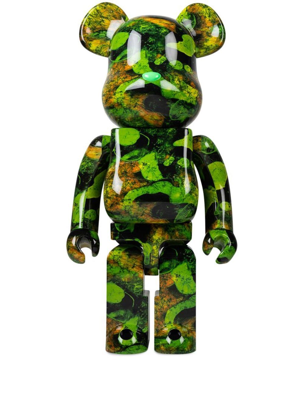 MEDICOM TOY Pushead Bearbrick #6 "10" figurine - Green von MEDICOM TOY