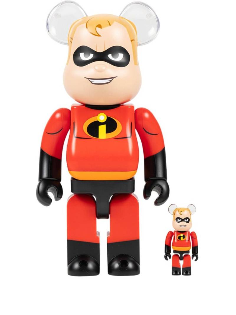 MEDICOM TOY x Disney Pixar Mr. Incredible BE@RBRICK 100% and 400% figure set von MEDICOM TOY