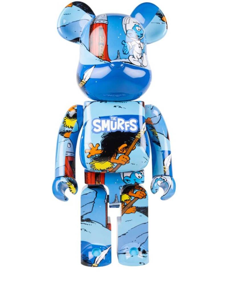 MEDICOM TOY x The Smurfs The Astrosmurf BE@RBRICK 1000% figure - Blue von MEDICOM TOY