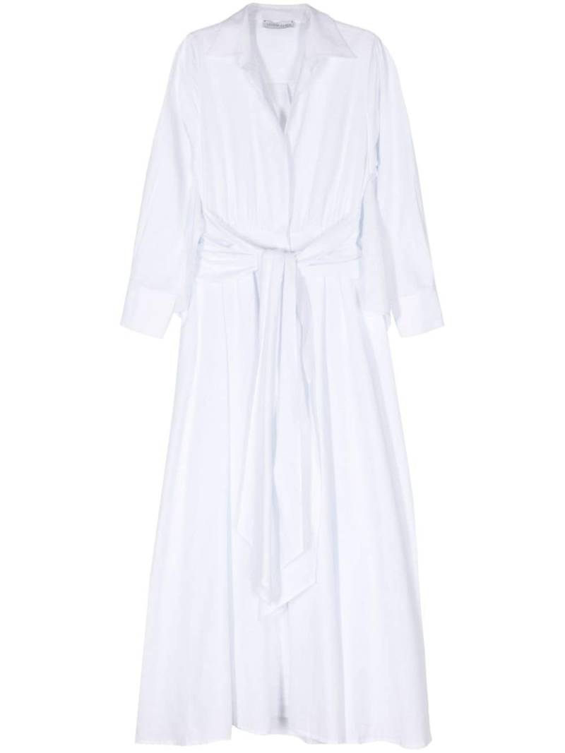 MEHTAP ELAIDI linen-cotton shirtdress - White von MEHTAP ELAIDI