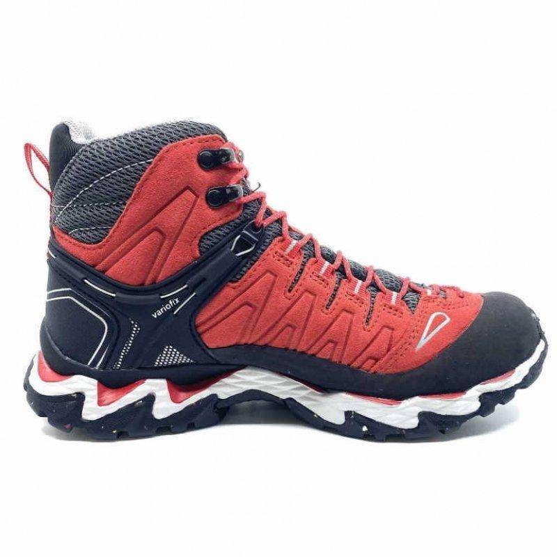 Wanderschuhe Für Damen Lite Hike Gtx Unisex Schwarz / Rot 38 von MEINDL