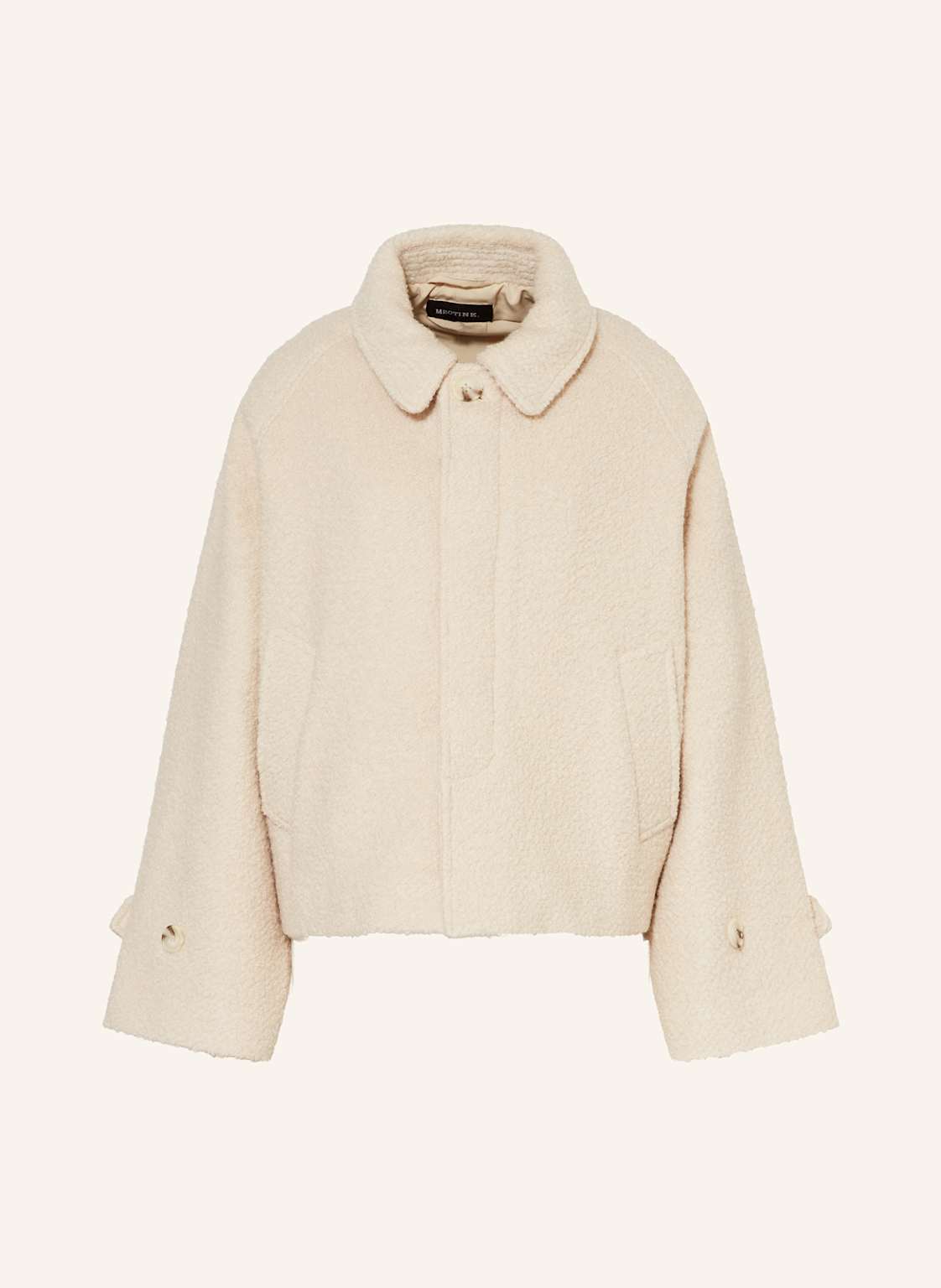 Meotine Bouclé-Jacke Gia beige von MEOTINE