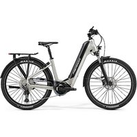 MERIDA Damen E-Urbanbike 27,5 eSPRESSO CC 675 EQ (Tiefeinsteiger) grau | L