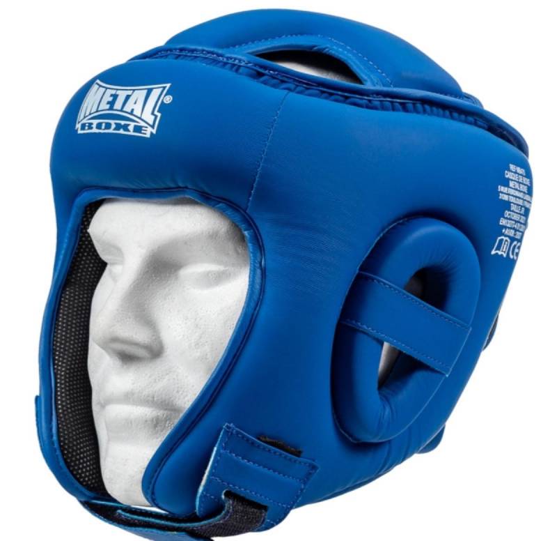 Boxhelm Wettkampf Kids Unisex Blau ONE SIZE von METALBOXE