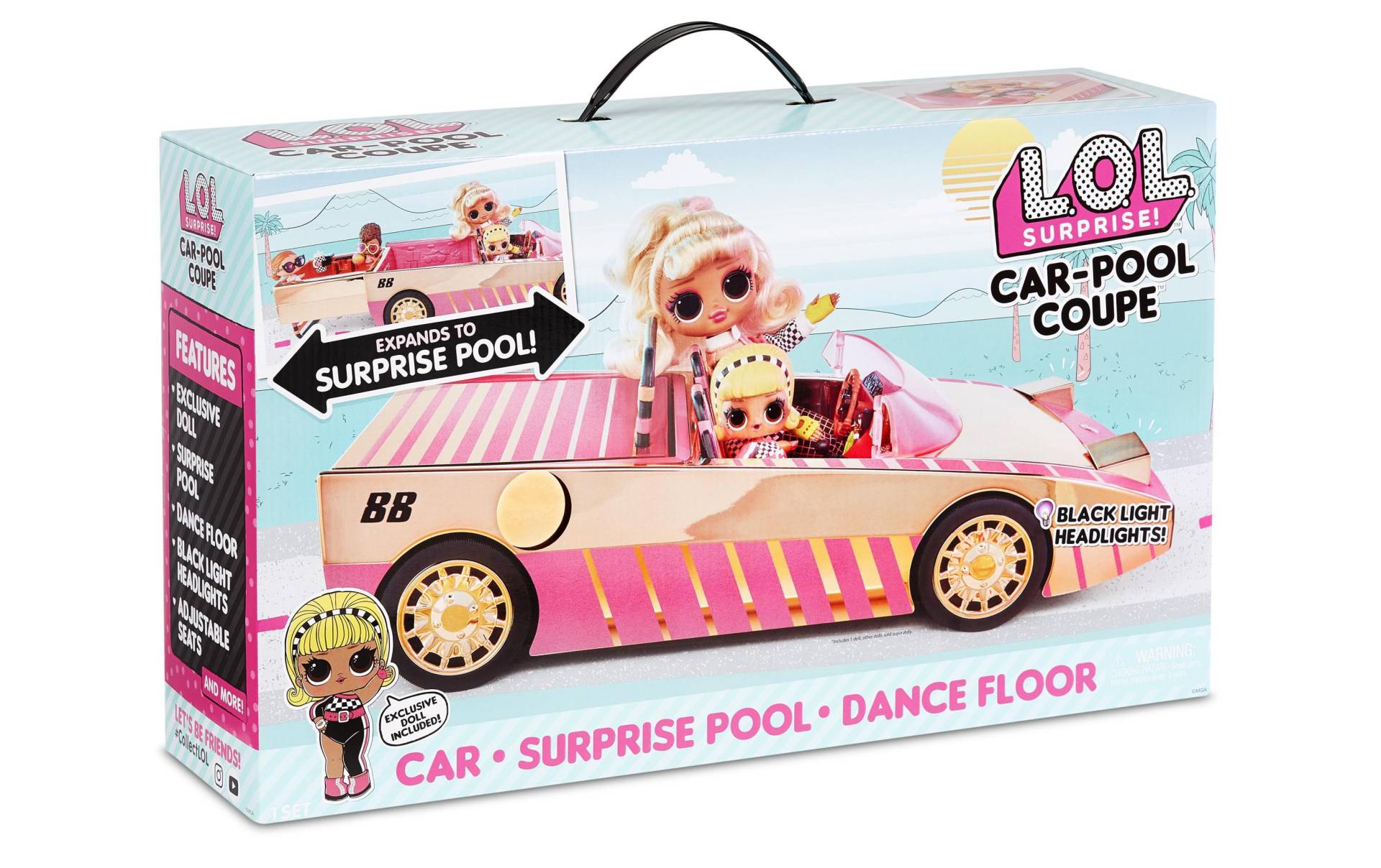 L.O.L. SURPRISE! Spiel »L,O,L, Surprise! Car- Pool Coupe« von L.O.L. SURPRISE!