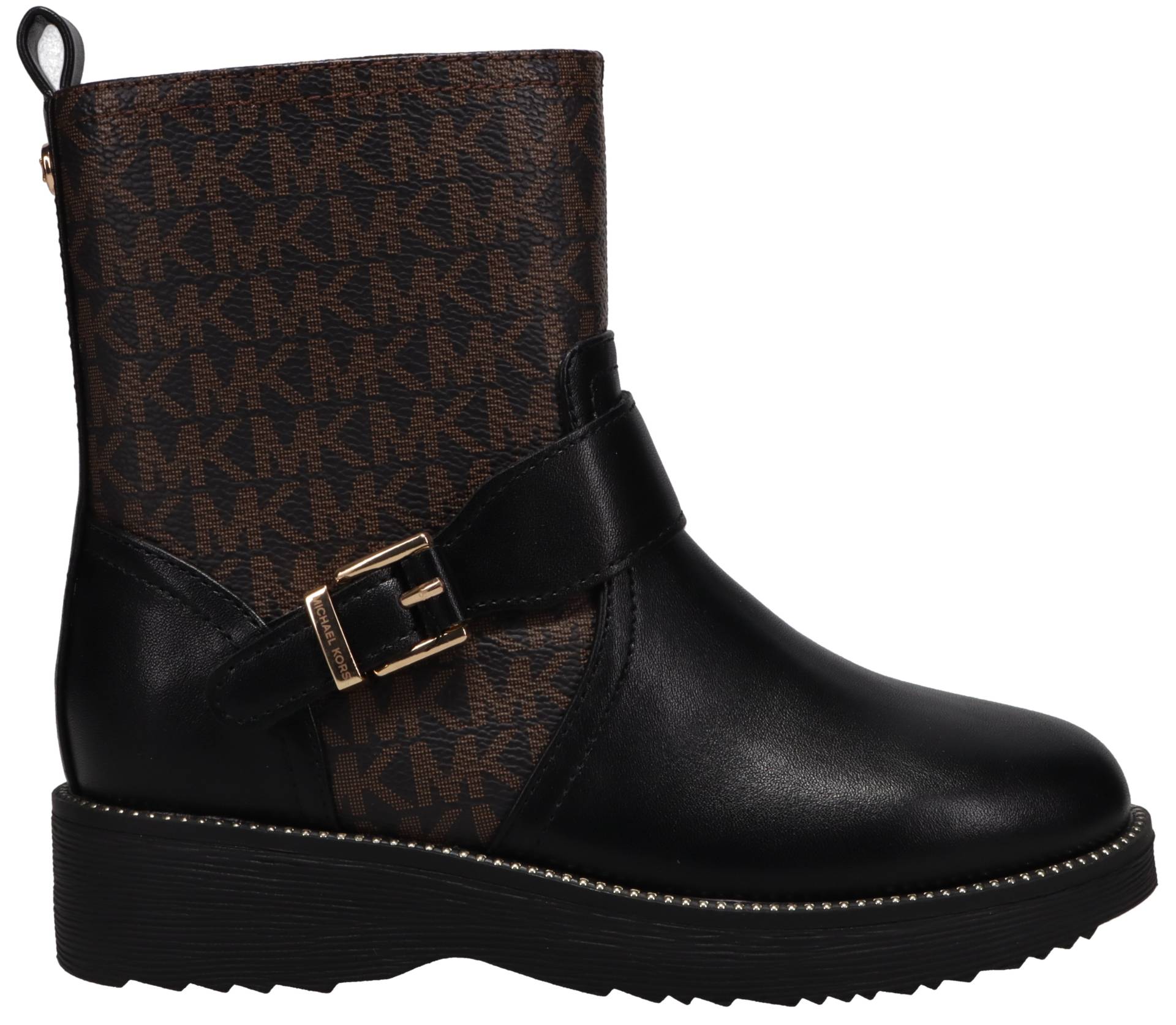 MICHAEL KORS KIDS Bikerboots »HASKELL MOTO«, Chelseaboots, Stiefelette, Chunky Boots mit Zierschnalle von MICHAEL KORS KIDS