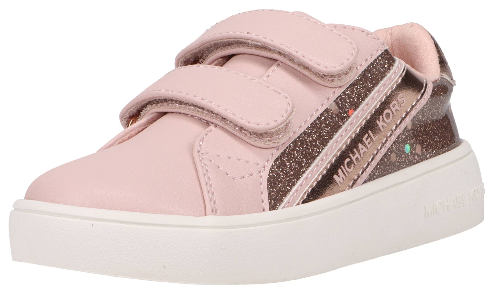 MICHAEL KORS KIDS Sneaker »Klettschuh MK BALLET JEM SLADE«, mit Glitzer Details, Freizeitschuh, Halbschuh, Schnürschuh von MICHAEL KORS KIDS