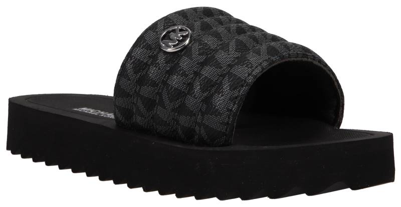 MICHAEL KORS KIDS Pantolette »TEAGAN«, Plateau, Sommerschuh, Schlappen mit Logoaufdruck von MICHAEL KORS KIDS