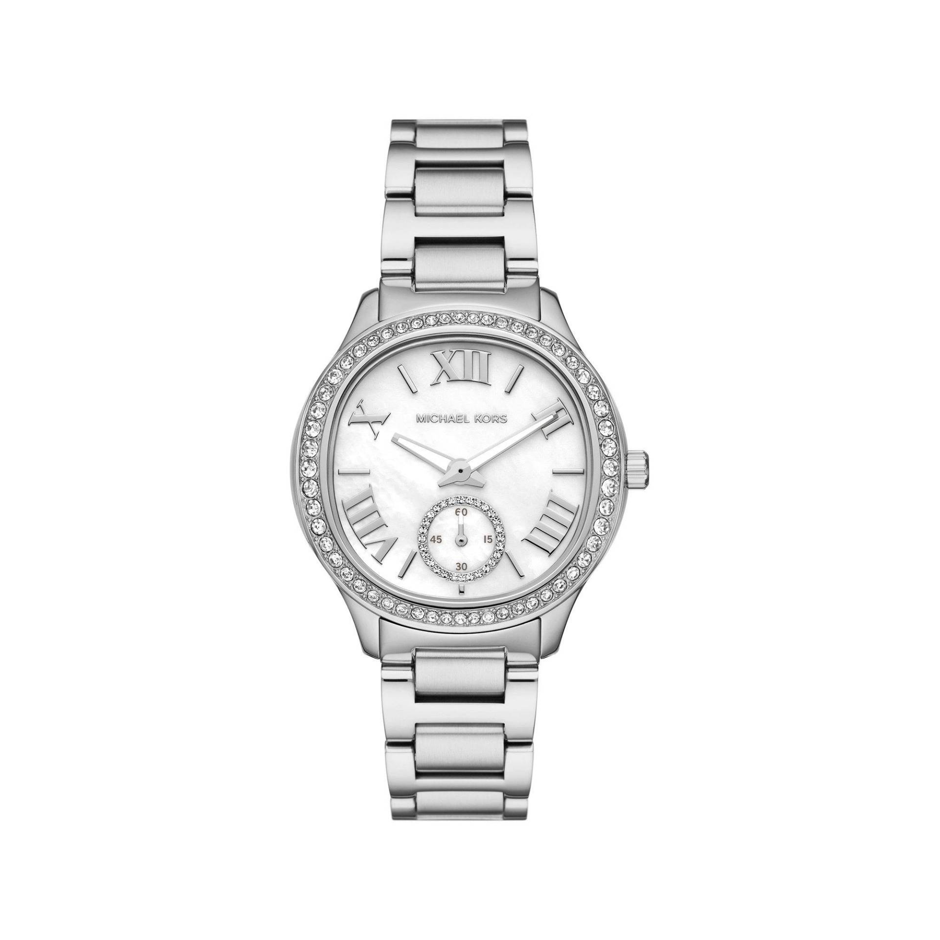 Analoguhr Damen Silber 38mm von MICHAEL KORS