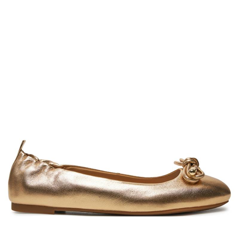 Ballerinas MICHAEL Michael Kors Astra Flex Ballet 40T4ATFP1M Goldfarben von MICHAEL Michael Kors