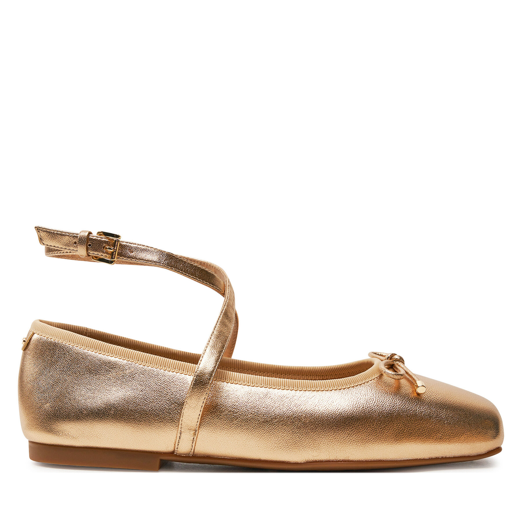 Ballerinas MICHAEL Michael Kors Collette Flex Ballet 40T4CTFP1M Goldfarben von MICHAEL Michael Kors