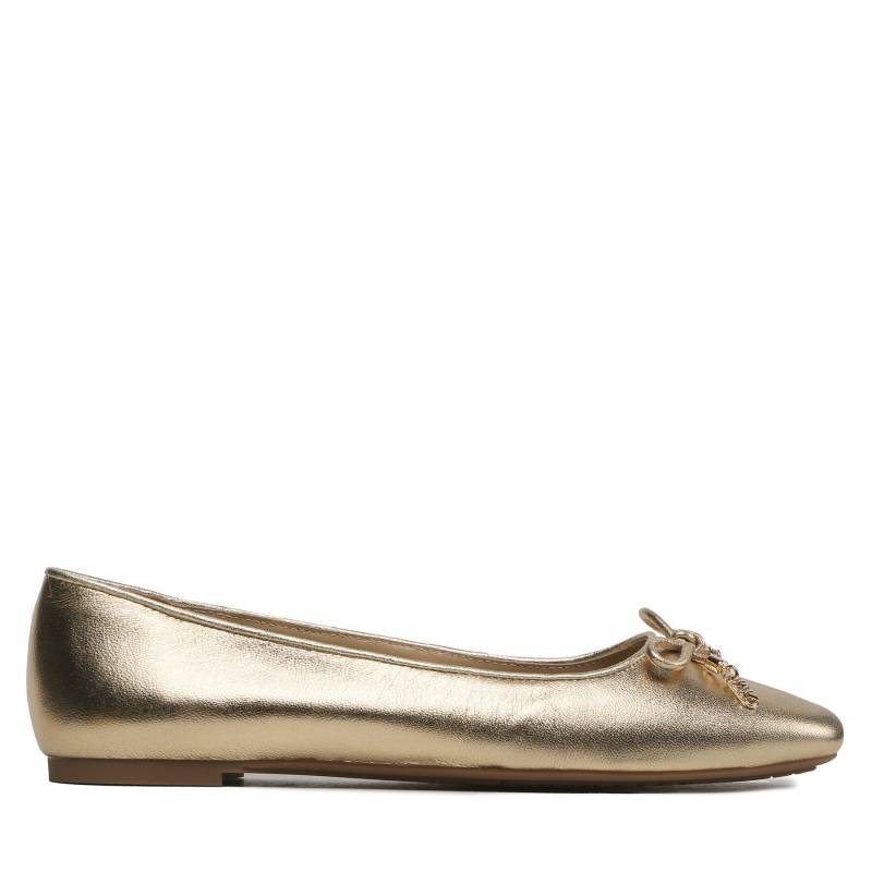 Ballerinas MICHAEL Michael Kors Nori Flat 40F3NRFP1M Goldfarben von MICHAEL Michael Kors