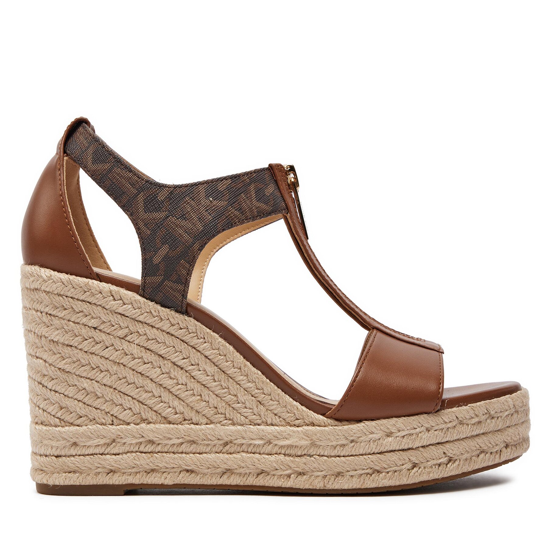 Espadrilles MICHAEL Michael Kors Berkley Mid Wedge 40R4BRMS1B Braun von MICHAEL Michael Kors