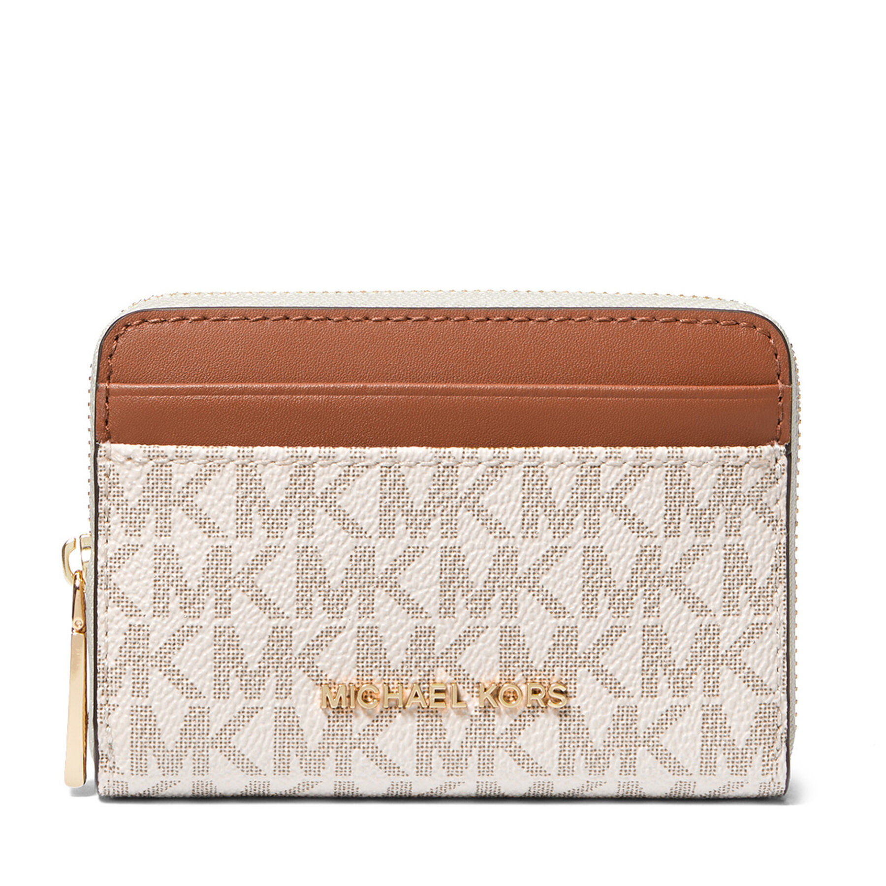 Große Damen Geldbörse MICHAEL Michael Kors 32T4GJ6Z5B Beige von MICHAEL Michael Kors