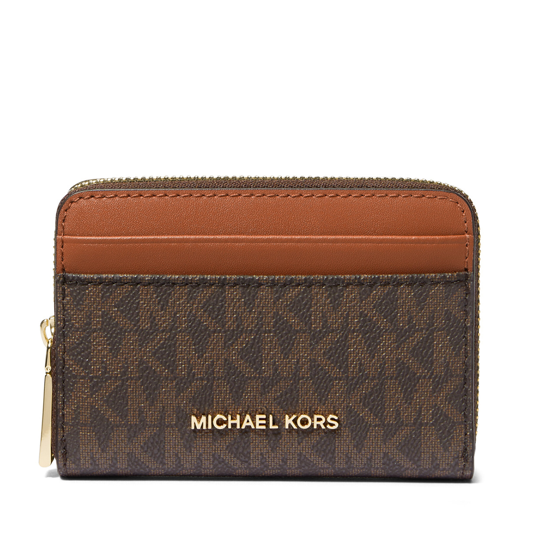 Große Damen Geldbörse MICHAEL Michael Kors 32T4GJ6Z5B Braun von MICHAEL Michael Kors