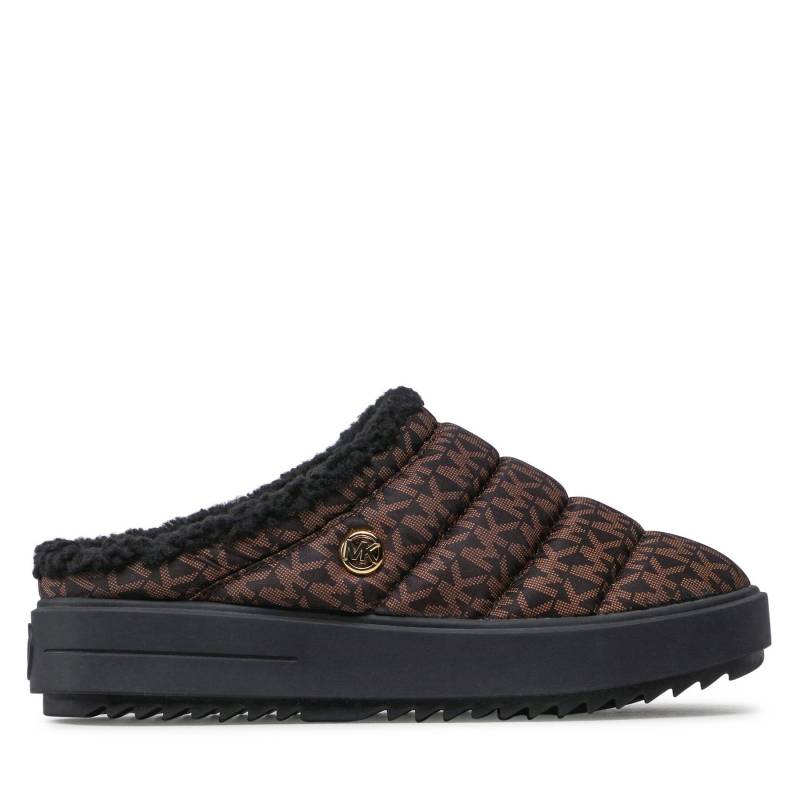 Hausschuhe MICHAEL Michael Kors Emmett Quilted Slip On 43F2EMFP1Y Braun von MICHAEL Michael Kors