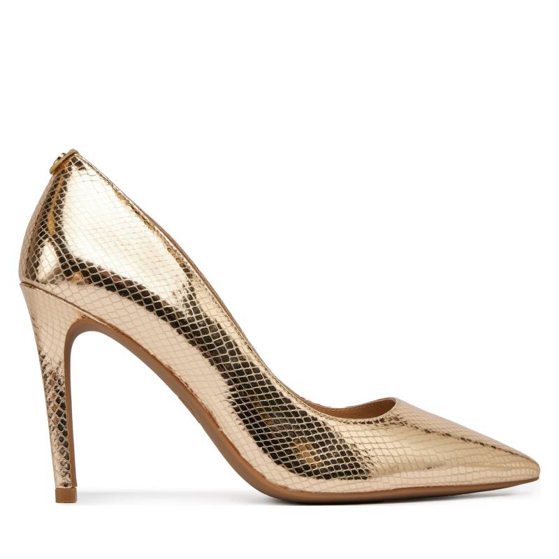 High Heels MICHAEL Michael Kors Alina Flex High Pump 40R4HNHP1M Goldfarben von MICHAEL Michael Kors