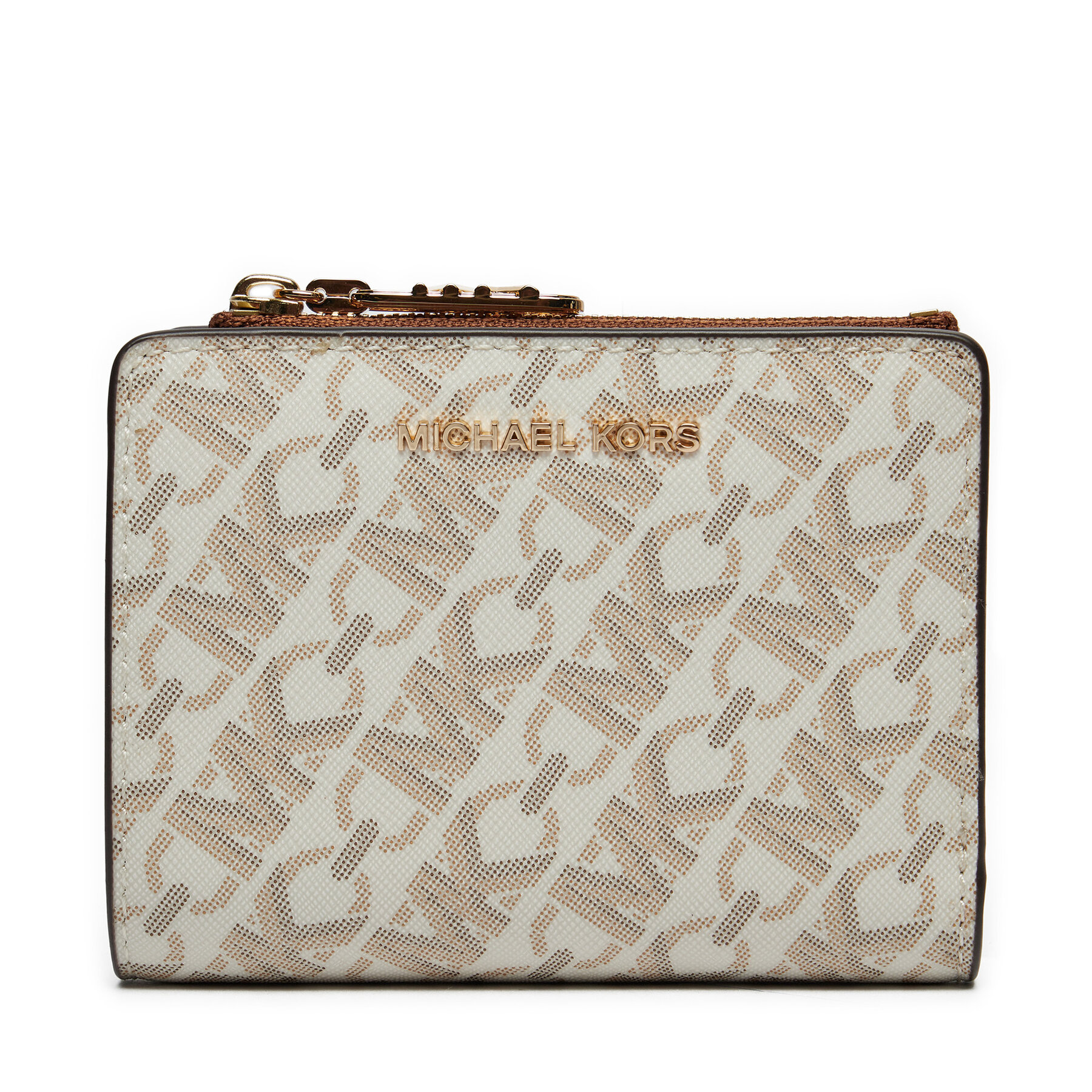 Kleine Damen Geldbörse MICHAEL Michael Kors 32S4G8ED7V Beige von MICHAEL Michael Kors