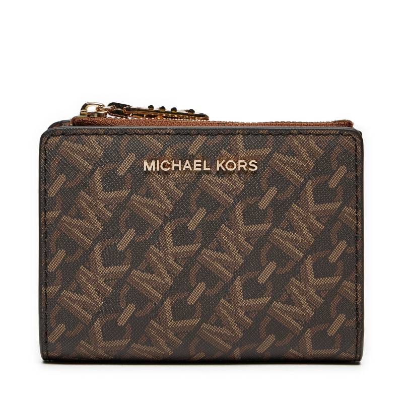 Kleine Damen Geldbörse MICHAEL Michael Kors 32S4G8ED7V Braun von MICHAEL Michael Kors