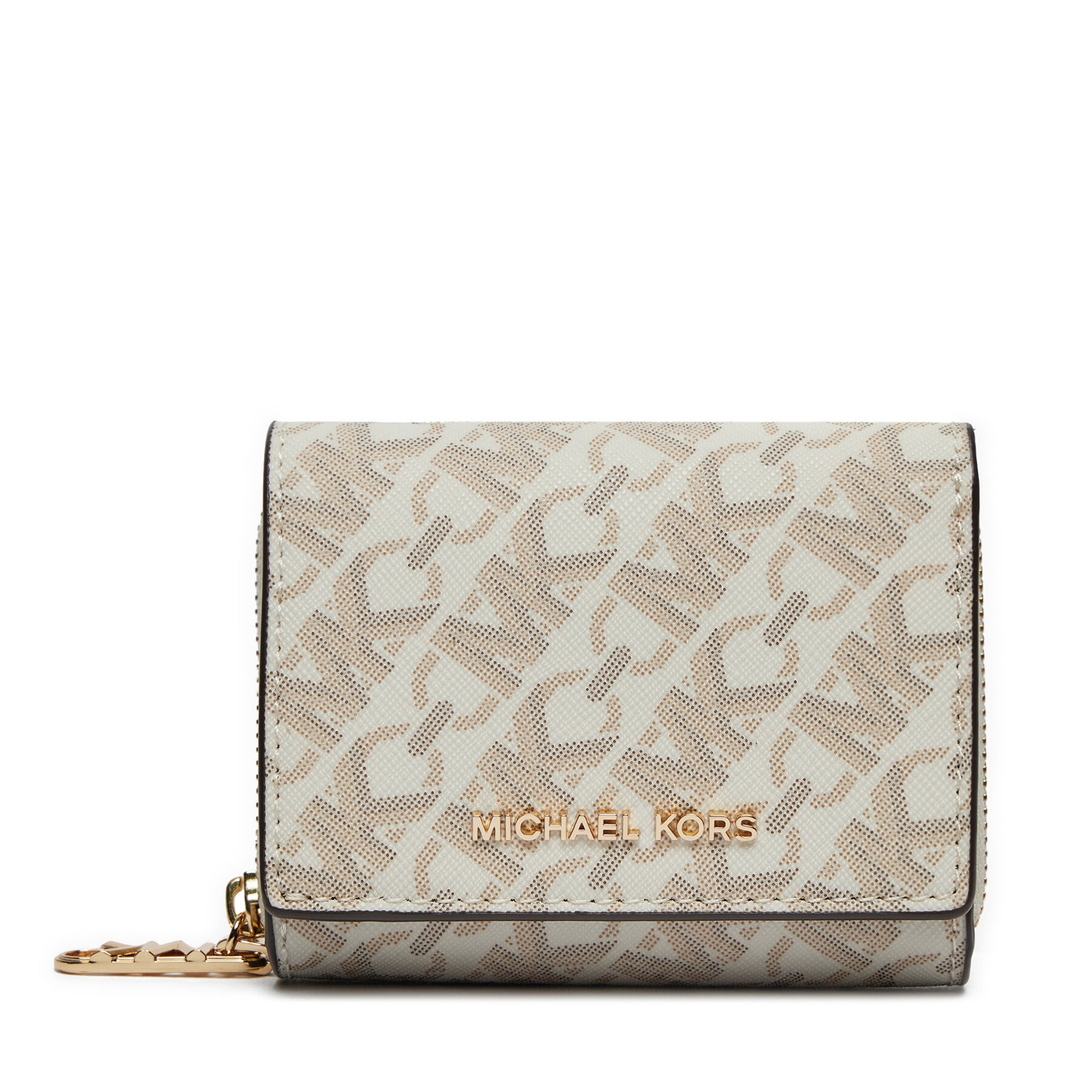 Kleine Damen Geldbörse MICHAEL Michael Kors 32S4G8ED8B Beige von MICHAEL Michael Kors