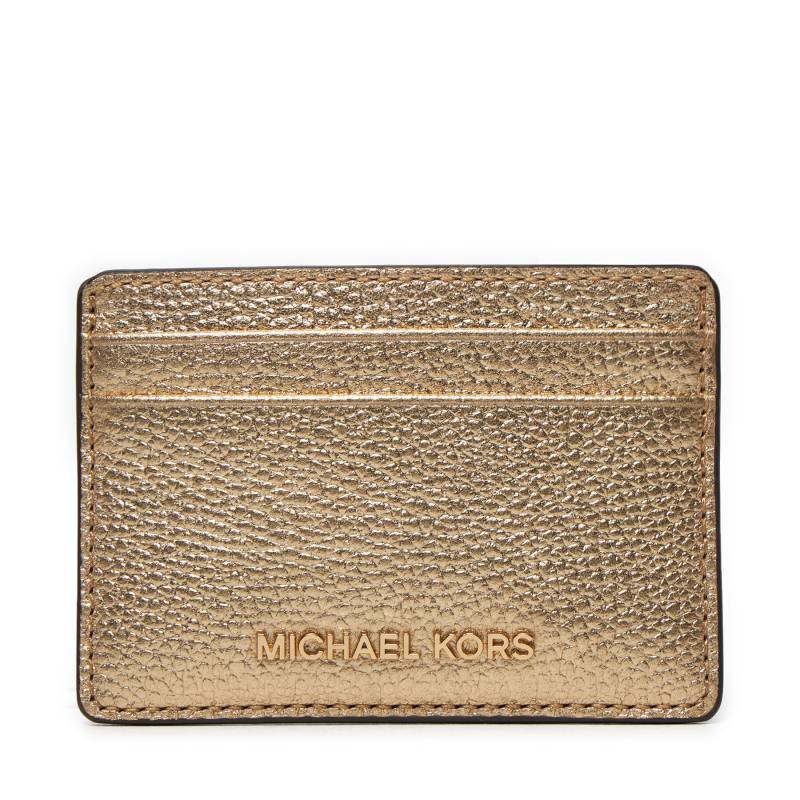 Kreditkartenetui MICHAEL Michael Kors 32H9TJ6D1L Goldfarben von MICHAEL Michael Kors