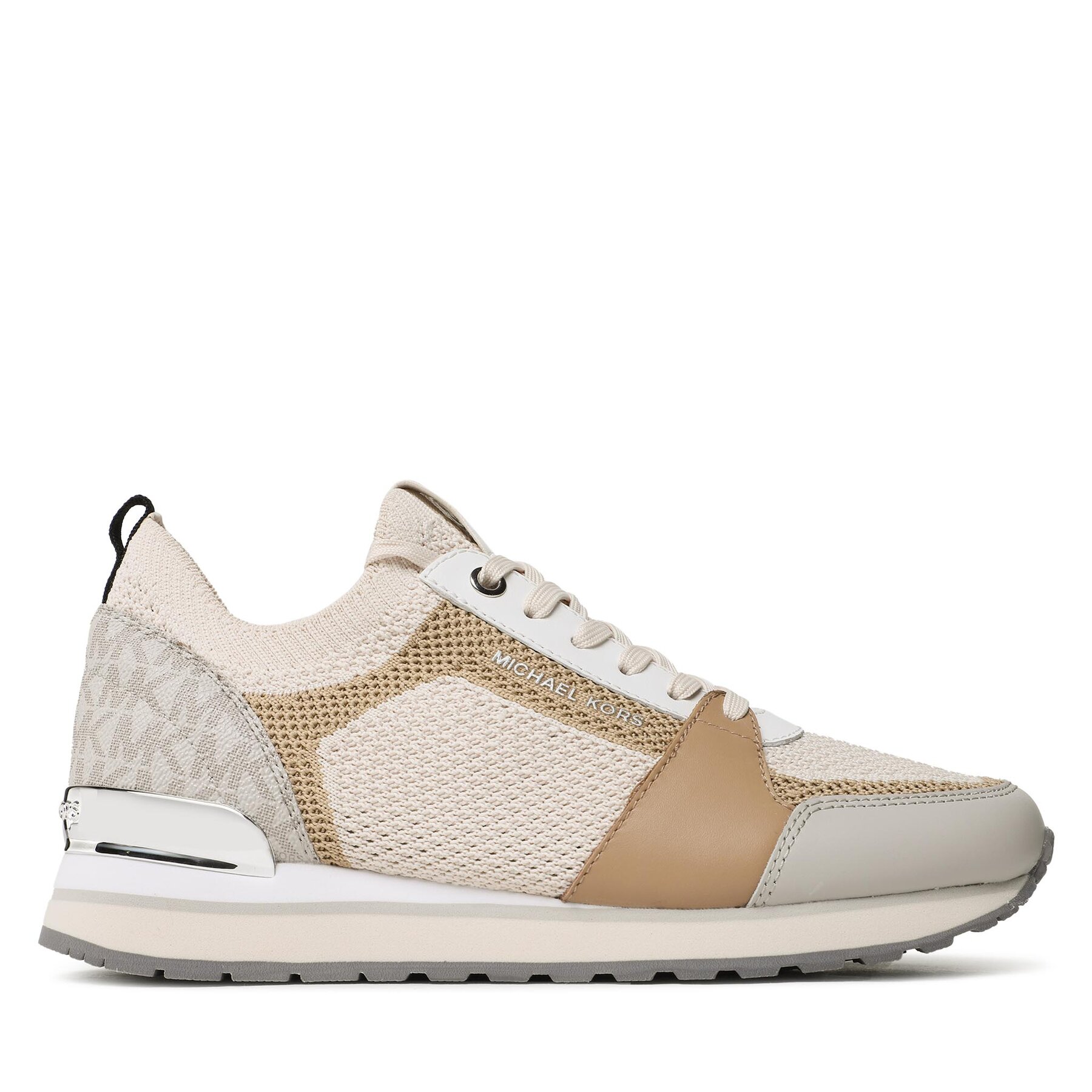 Sneakers MICHAEL Michael Kors Billie Knit Trainer 43S3BIFS3D Beige von MICHAEL Michael Kors