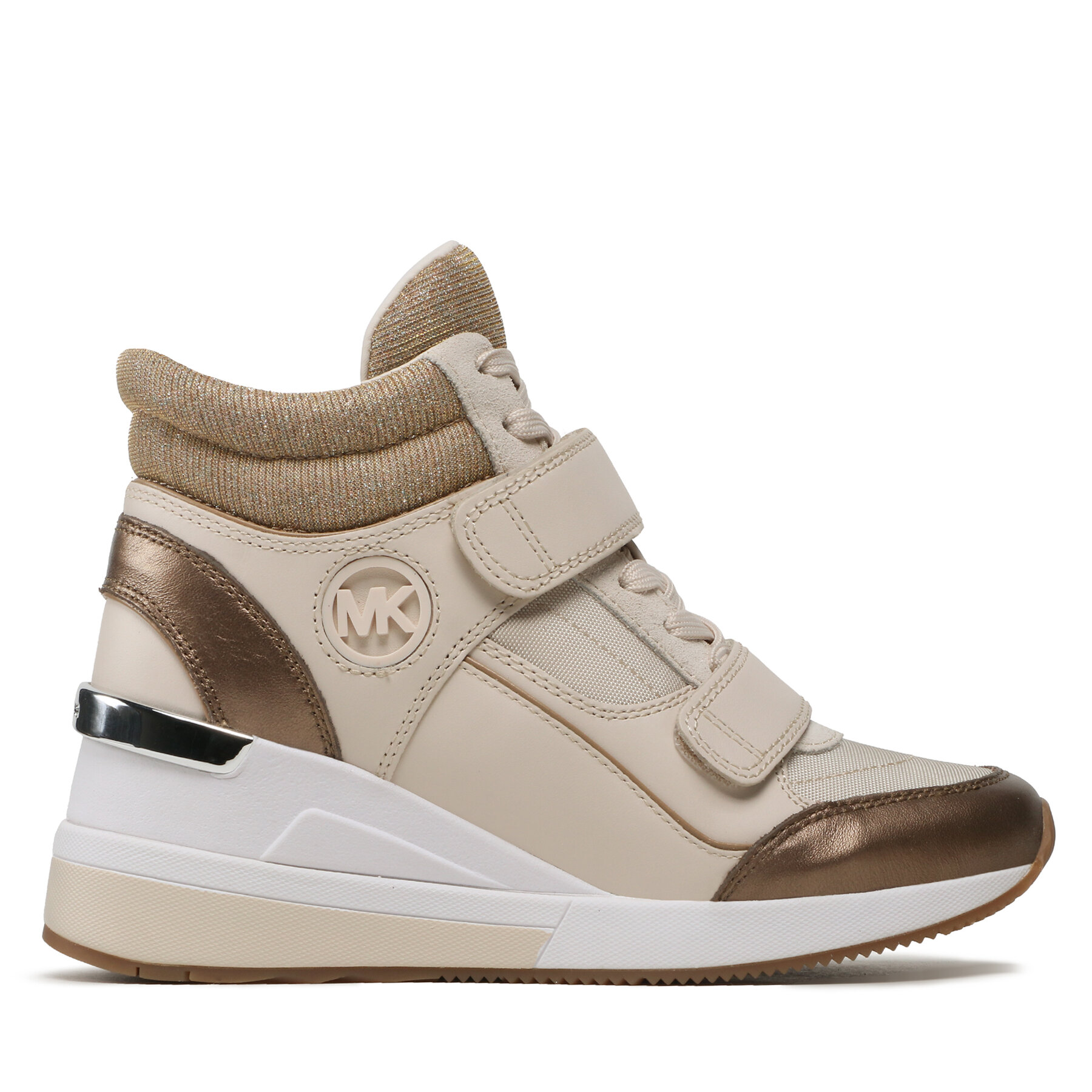 Sneakers MICHAEL Michael Kors Gentry High Top 43F3GYFE4D Beige von MICHAEL Michael Kors