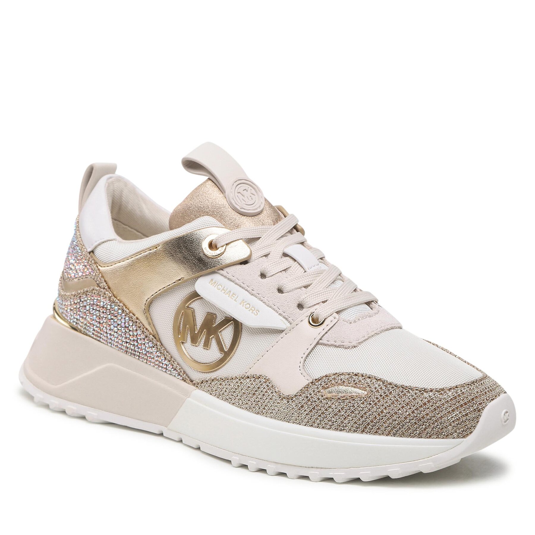 Sneakers MICHAEL Michael Kors Theo Trainer 43F2THFS3D Goldfarben von MICHAEL Michael Kors