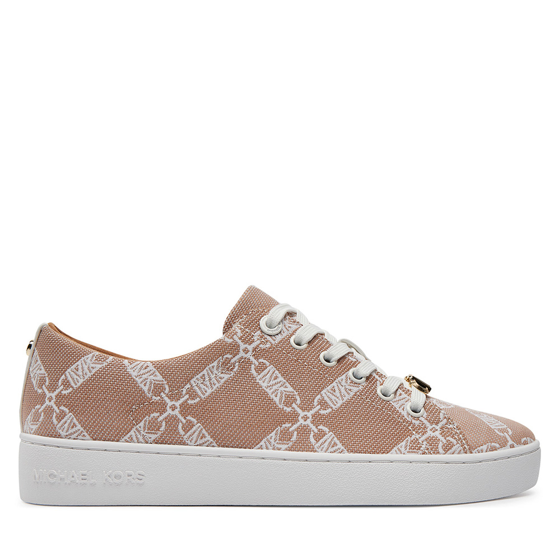 Sneakers aus Stoff MICHAEL Michael Kors Keaton 43R4KTFS1Y Braun von MICHAEL Michael Kors