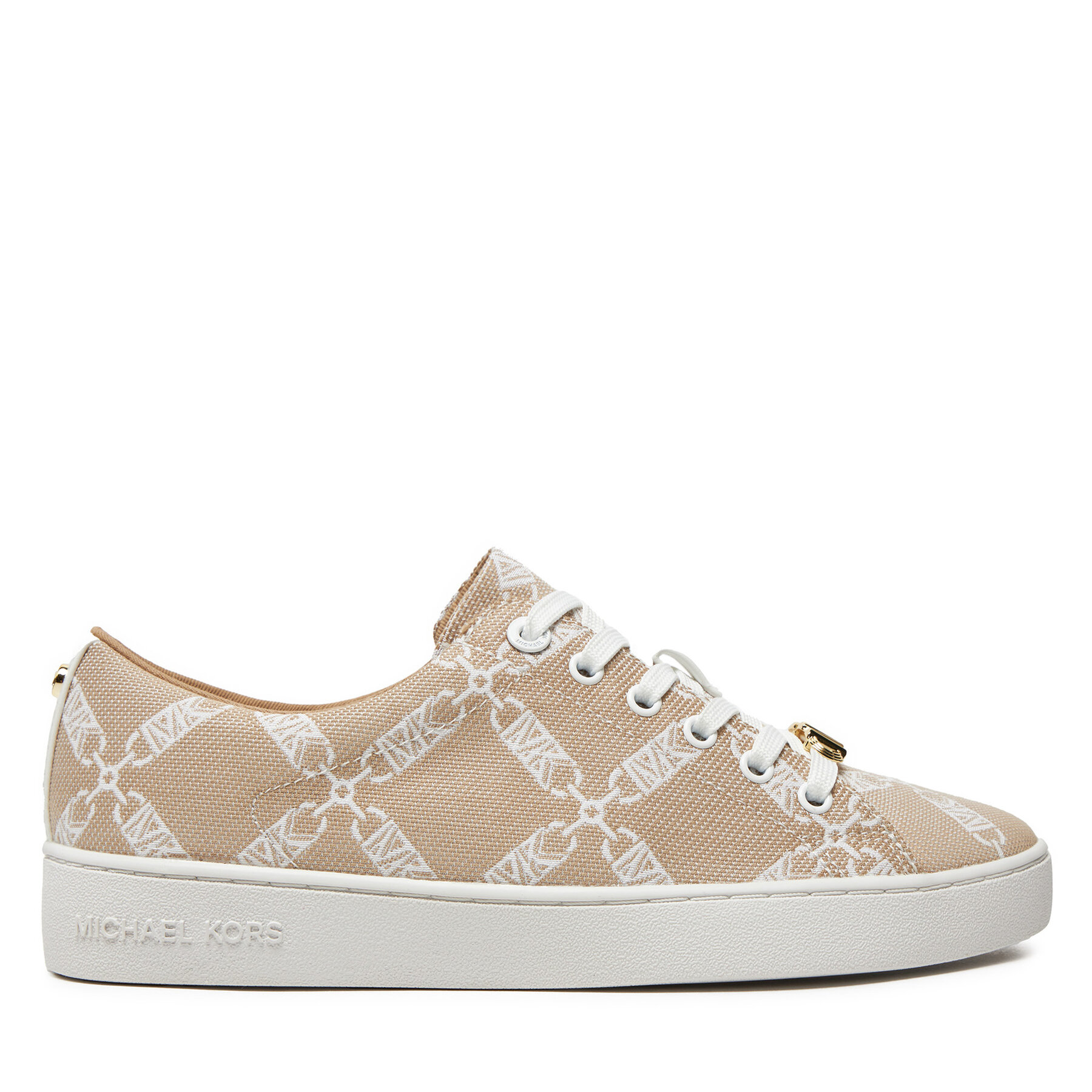 Sneakers aus Stoff MICHAEL Michael Kors Keaton 43R4KTFS1Y Braun von MICHAEL Michael Kors