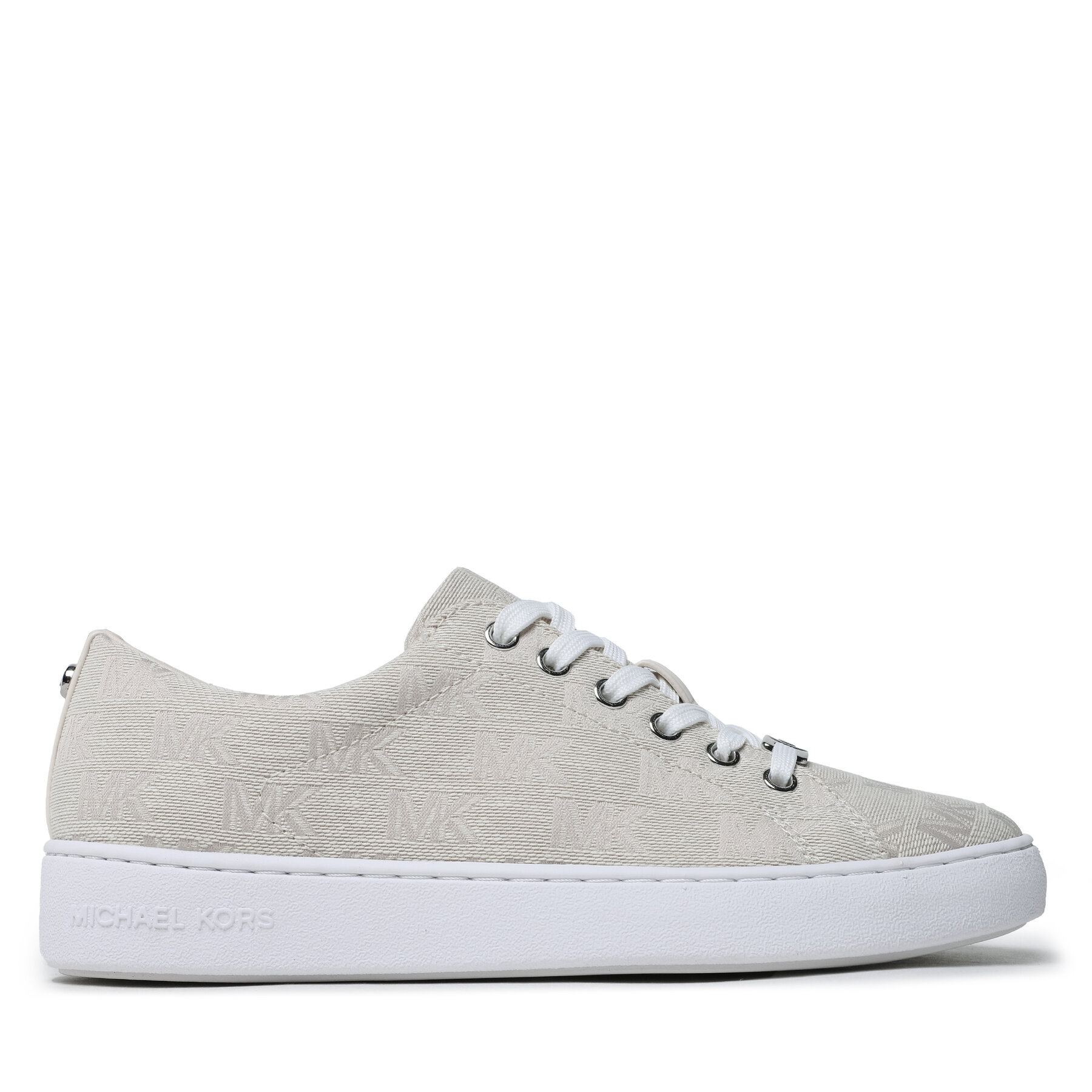 Sneakers aus Stoff MICHAEL Michael Kors Keaton Lace Up 43S3KTFS1Y Beige von MICHAEL Michael Kors