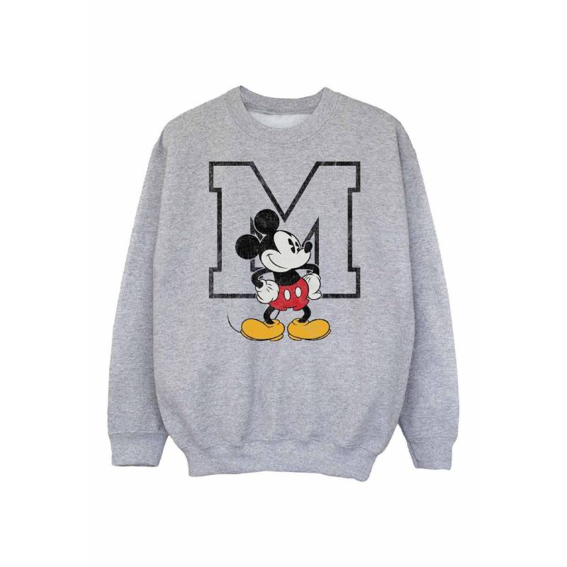 MICKEY MOUSE - Classic M Sweatshirt, 116, Grau von MICKEY MOUSE