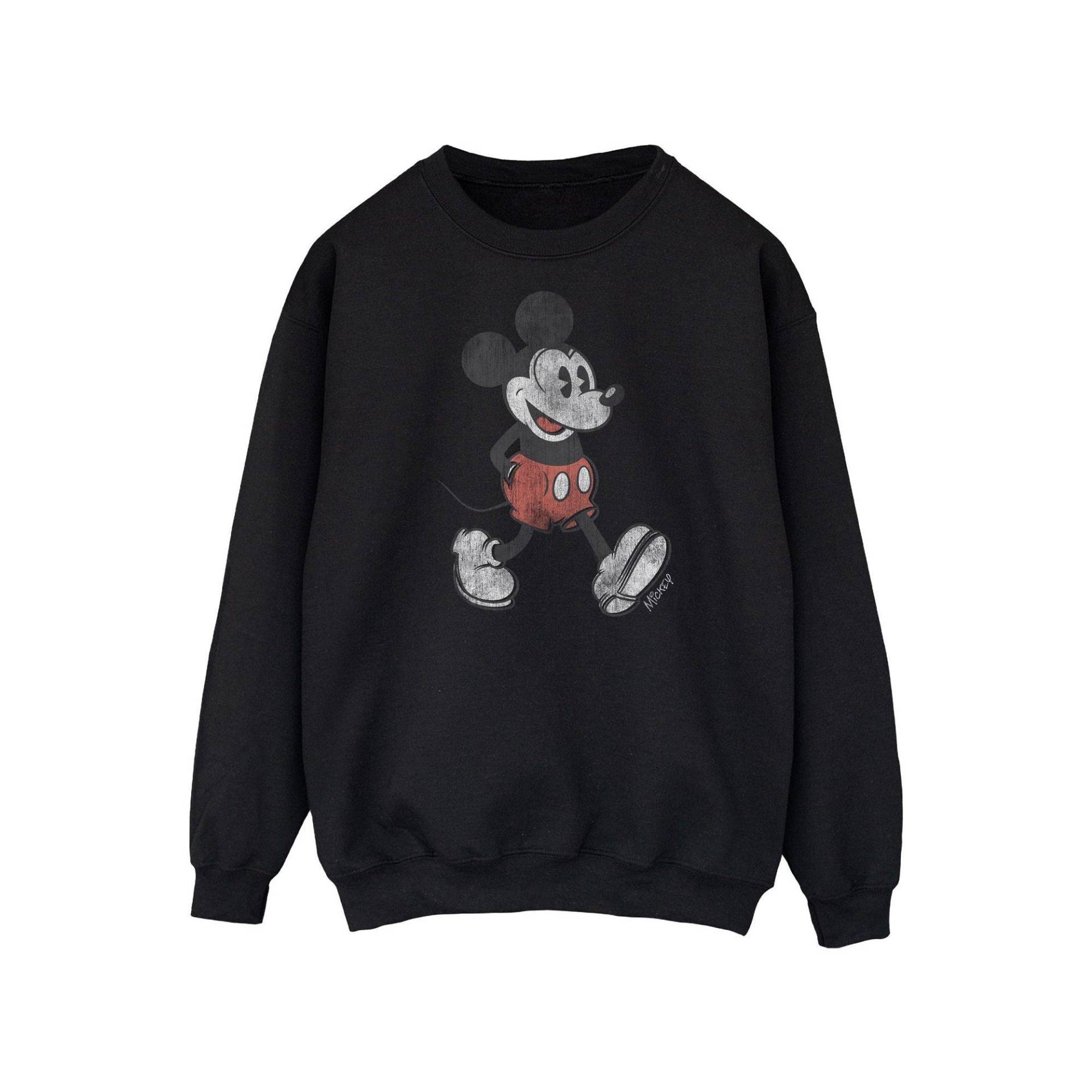 Sweatshirt Herren Schwarz L von MICKEY MOUSE