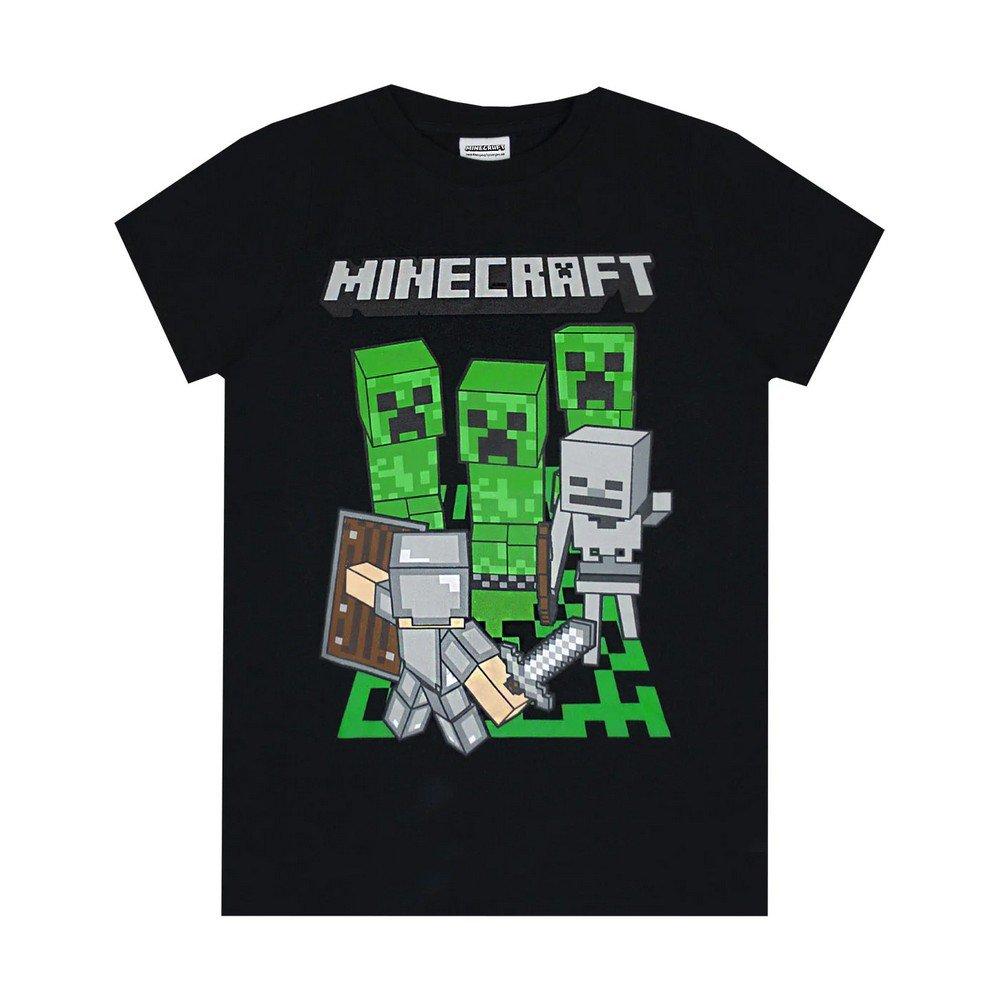 MINECRAFT - Adventure TShirt, 146/152, Schwarz von MINECRAFT