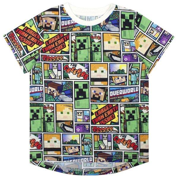 MINECRAFT - Overworld TShirt, 128, Multicolor von MINECRAFT